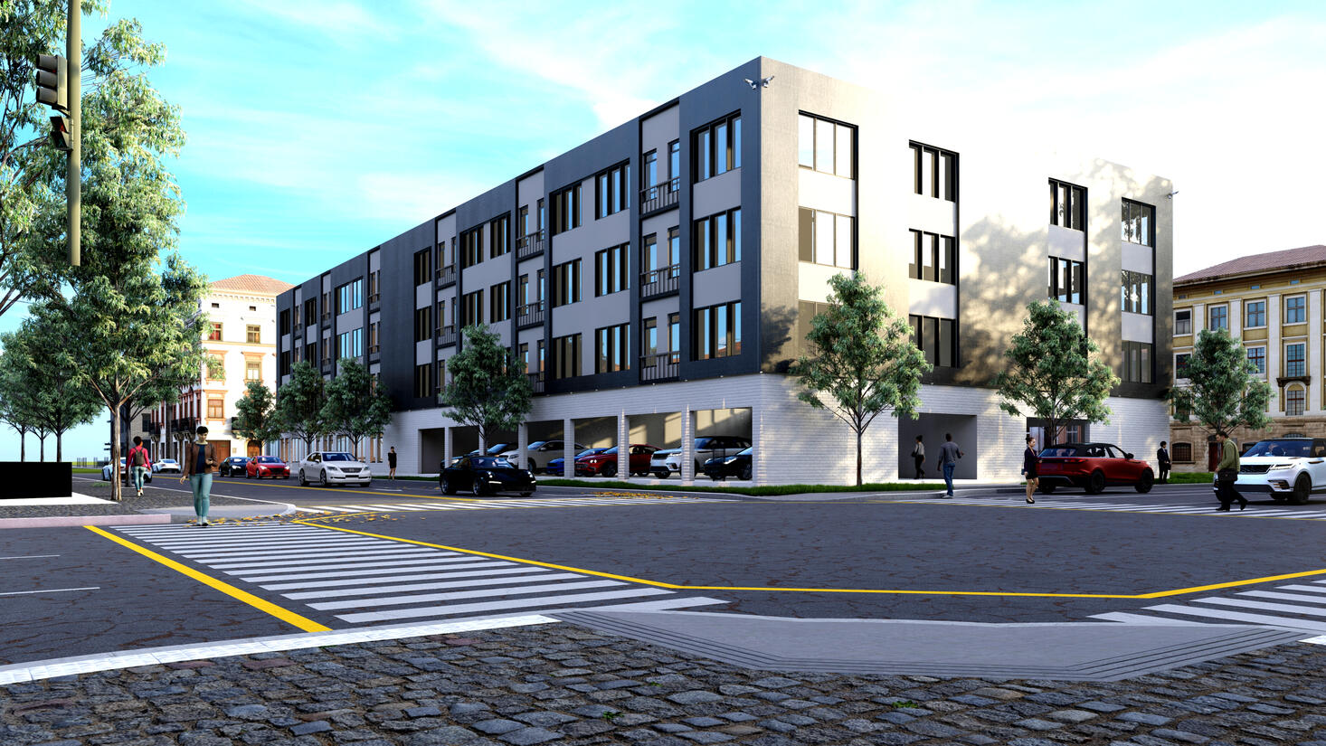 3D Exterior Photorealistic Render