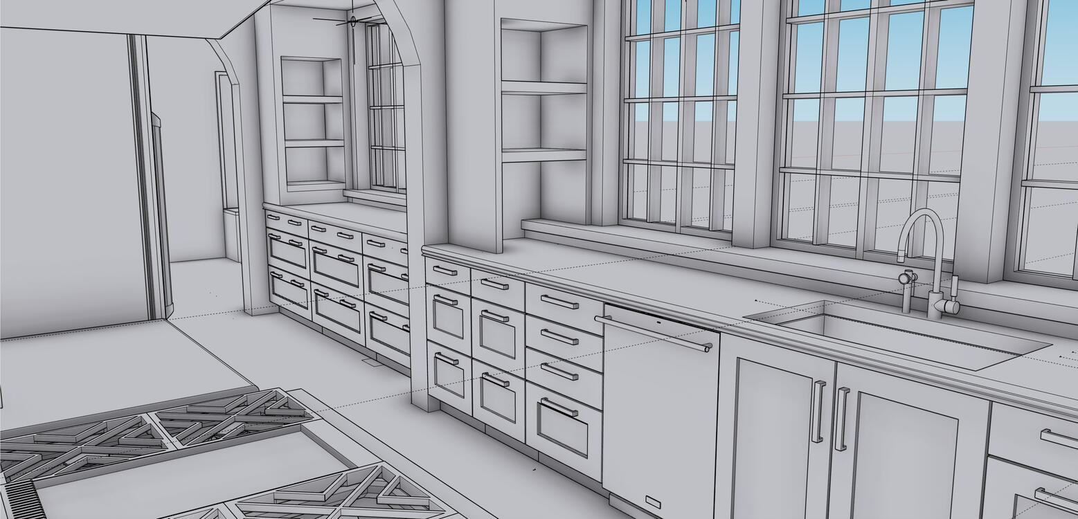 3D Residential Interior Photorealistic Render